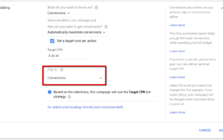 Google Ads pay for conversions
