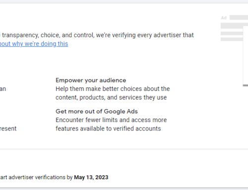 Google Advertiser Verification Program Q&A