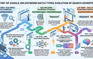 Google Ads Keyword Match Types History