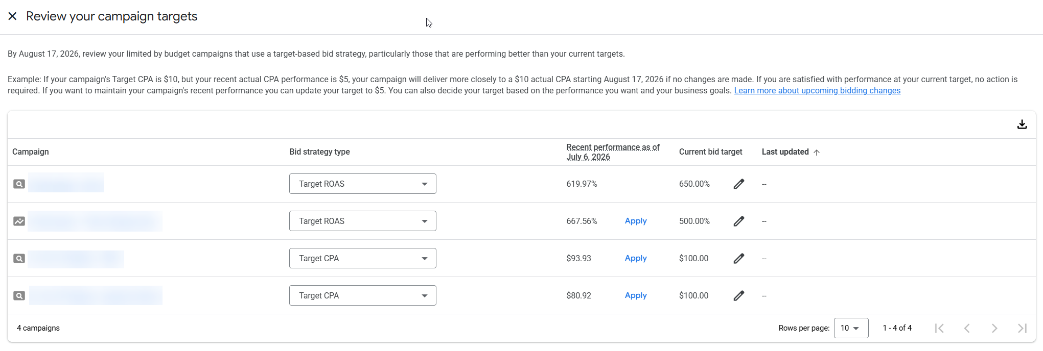 Adapting to Google’s Target Based Bidding Changes 1 target based bidding